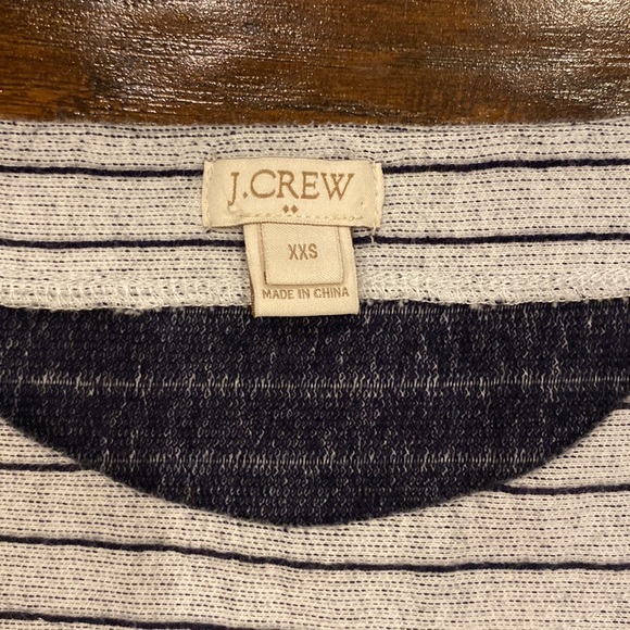 J. Crew Navy White Knit Tank Size Women’s XXS - Picture 5 of 13